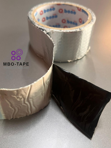 چسب آلومینیوم بوتیل (الوبوتیل) یک طرفه – عرض ۱۰ سانت طول ۱.۵ متر برای عایق و آببندی