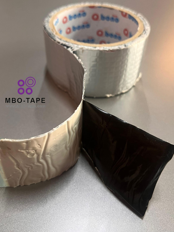 چسب آلومینیوم بوتیل (الوبوتیل) یک طرفه – عرض ۱۰ سانت طول ۱.۵ متر برای عایق و آببندی