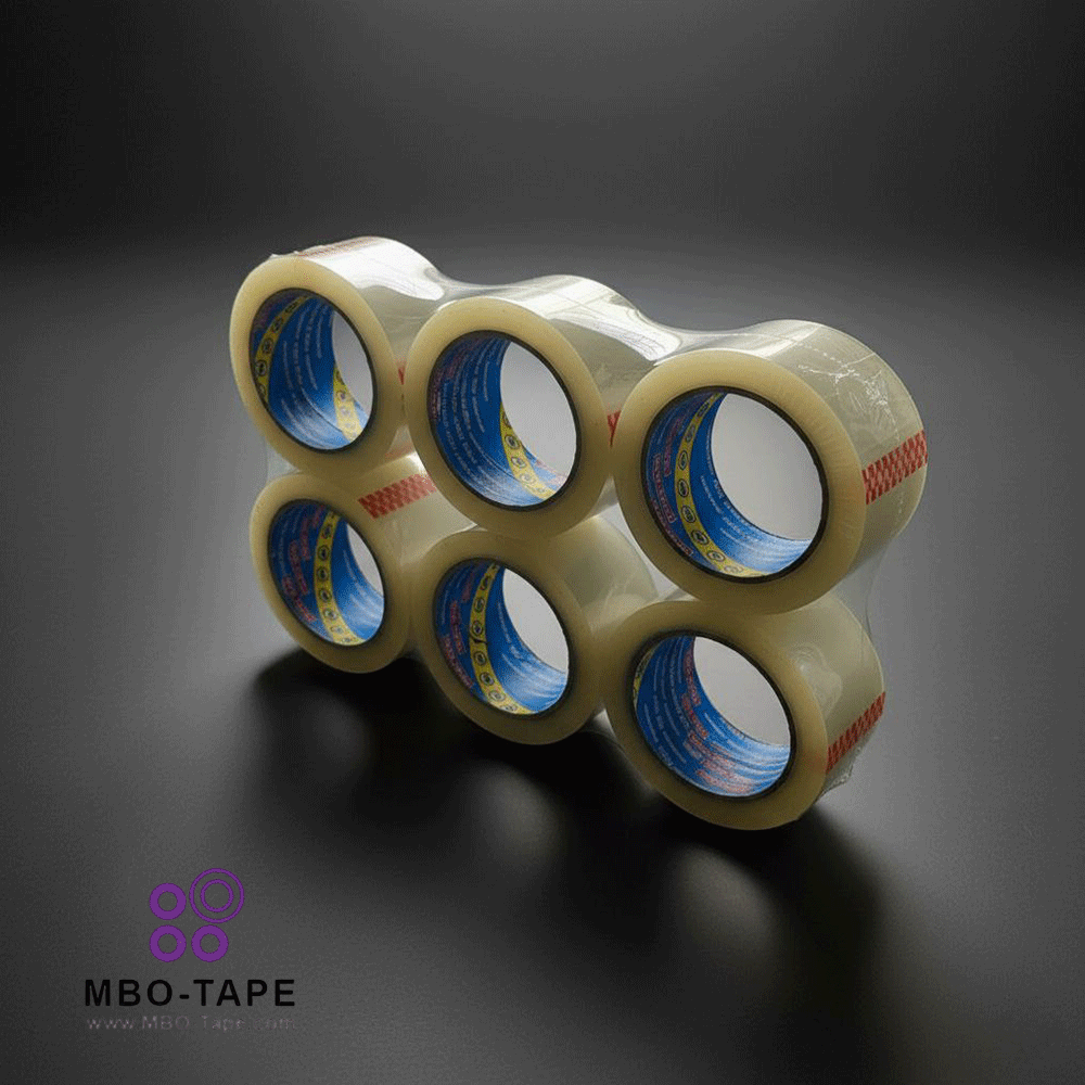 پک ۶ عددی چسب شیشهای کریستال سایلنت Trust ضخامت ۴۵ میکرون طول ۹۰ یارد