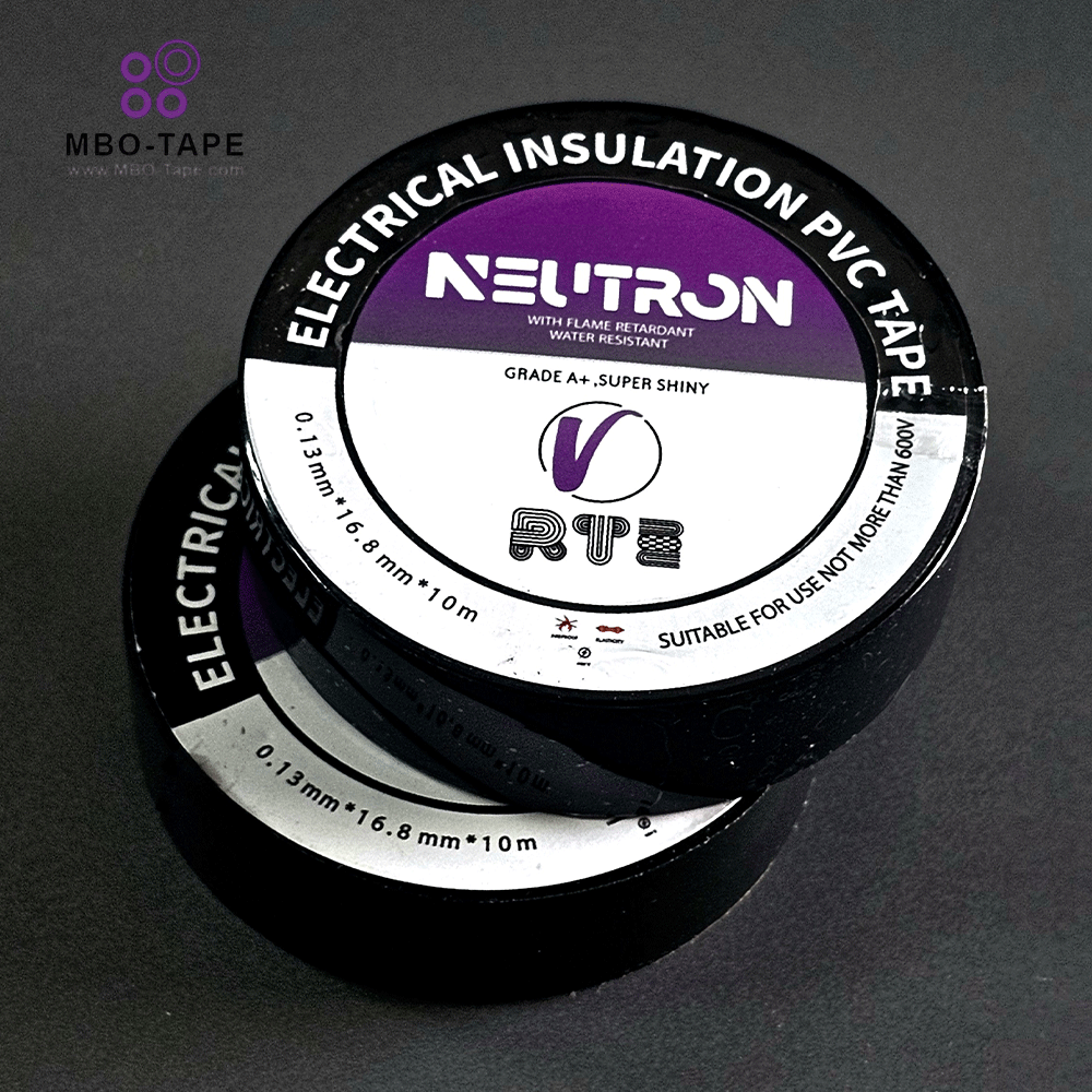 دو حلقه چسب برق نوترون Neutron PVC گرید A+ سوپر شاینی روی هم