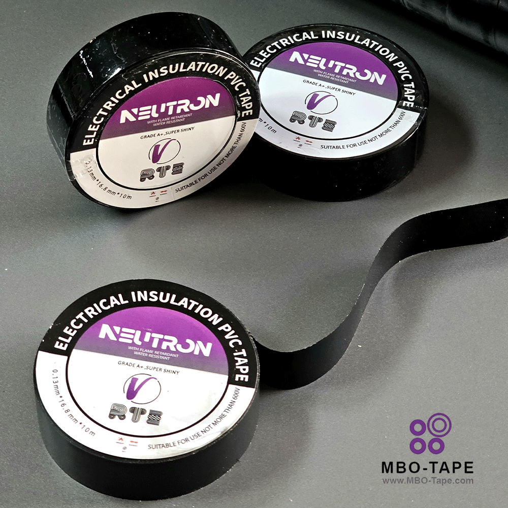 حلقه باز شده و شاخص چسب برق نوترون Neutron PVC گرید A+ سوپر شاینی