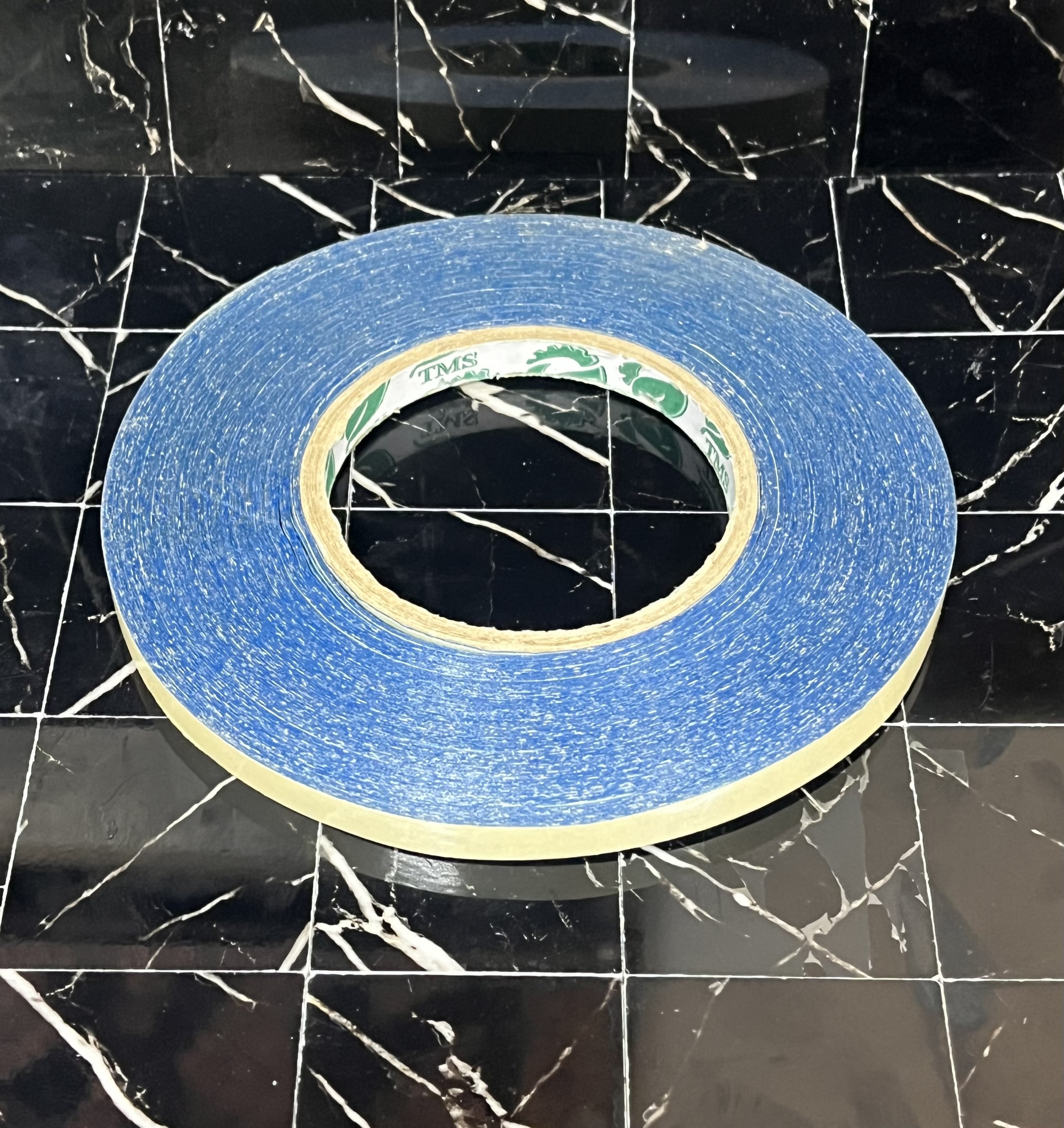 چسب پی‌وی‌سی(پت)دوطرفه رنگ آبی روکش کاغذی